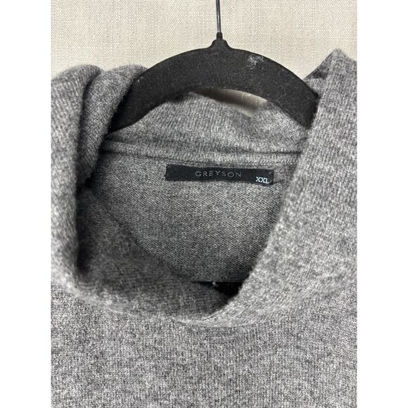 Greyson Milwaukee Bucks Koko Hoodie Men's XXL Wool Cashmere NBA Pullover Gray - Picture 3 of 7